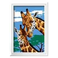 Ravensburger Creart schilderen op nummer - schattige giraffen