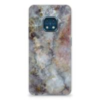 Nokia XR20 | TPU | Siliconen hoesje | Marmer Grijs