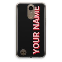 Namecase: LG K10 (2017) Transparant Hoesje