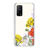 Wilde bloemen: Xiaomi Mi 10T 5G Transparant Hoesje