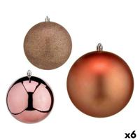 Set kerstballen Krist+ 00786 00786 Koper Plastic (6 Stuks)