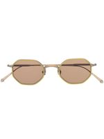 Matsuda lunettes de soleil à monture carrée - Jaune