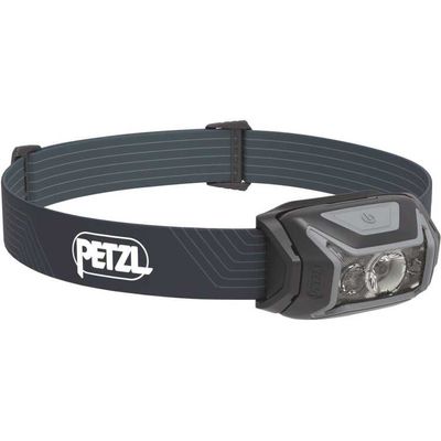 Petzl ACTIK Grijs Lantaarn aan hoofdband