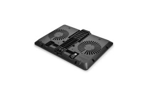 DeepCool U PAL laptop cooling pad 39,6 cm (15.6") 1000 RPM Zwart