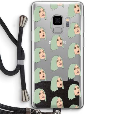 King Kylie: Samsung Galaxy S9 Transparant Hoesje met koord