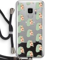 King Kylie: Samsung Galaxy S9 Transparant Hoesje met koord King Kylie: Samsung Galaxy S9 Transparant Hoesje met koord