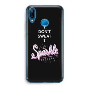 Sparkle quote: Huawei P20 Lite Transparant Hoesje