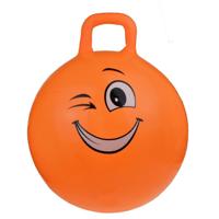 Skippy Buddy Skippybal Emoticon - oranje - 55 cm - emoticon - buitenspeelgoed