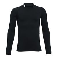 Under Armour ColdGear Mock Ondershirt Lange Mouwen Zwart - thumbnail