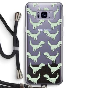 Dinos: Samsung Galaxy S8 Transparant Hoesje met koord