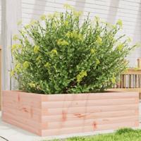 VidaXL Plantenbak 70x70x23 cm massief douglashout