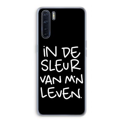 De Sleur: Oppo A91 Transparant Hoesje