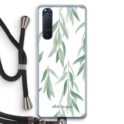 Branch up your life: Sony Xperia 5 II Transparant Hoesje met koord