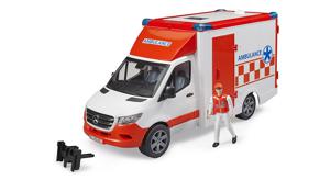 Bruder Mercedes Benz Sprinter Ambulance met Chauffeur