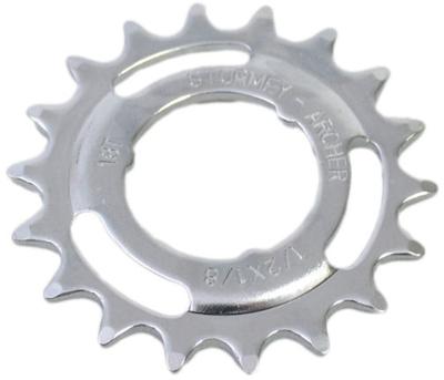 Tandwiel Sturmey Archer 18T - 1/8" doorgezet - chroom