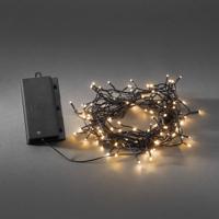 Kerstverlichting op batterij - 240 LEDs - 24 meter - met schemerschakelaar en timerfunctie - lichtsnoer IP44 waterdicht voor buiten