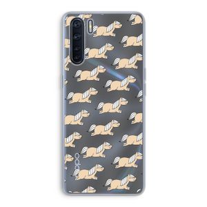 Ponys: Oppo A91 Transparant Hoesje
