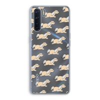 Ponys: Oppo A91 Transparant Hoesje