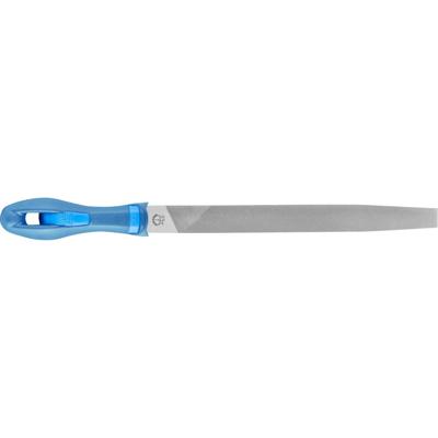 PFERD TOOLS 11216257 Werkplaatsvijl plat spits kap 2 inclusief ergonomisch vijlheft universeel voor het opruwen en polijsten Lengte 250 mm 1 stuk(s)