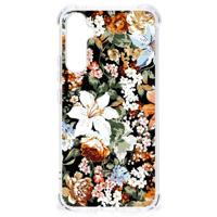 Case voor Samsung Galaxy A34 Dark Flowers Case voor Samsung Galaxy A34 Dark Flowers