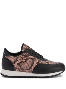 Giuseppe Zanotti baskets Jimi en cuir - Noir