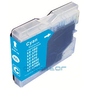 Huismerk Brother LC-1000C / LC-970C cartridge cyaan