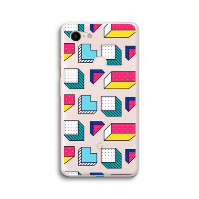 8-bit N°7: Google Pixel 3 XL Transparant Hoesje