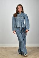 Ganni jack J1845 mid blue stone