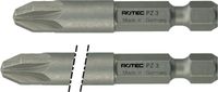 Rotec PRO Krachtbit PZ 1 L=110mm E 6,3 BASIC - 8050010 - VPE = 10 stuks - thumbnail