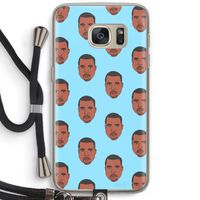 Kanye Call Me?: Samsung Galaxy S7 Transparant Hoesje met koord