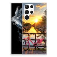 Samsung Galaxy S22 Ultra | Silliconen Back Cover | Amsterdamse Grachten