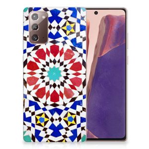 Samsung Note 20 TPU Siliconen Hoesje Mozaïek