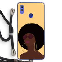 Golden hour: Honor Note 10 Transparant Hoesje met koord