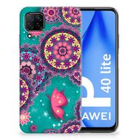 Huawei P40 Lite Hoesje maken Cirkels en Vlinders