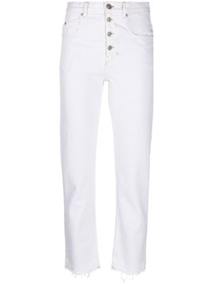 MARANT ÉTOILE jean Belden à coupe droite - Blanc
