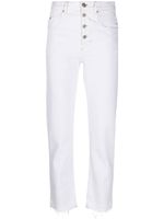 MARANT ÉTOILE Belden straight-leg jeans - Blanc - thumbnail