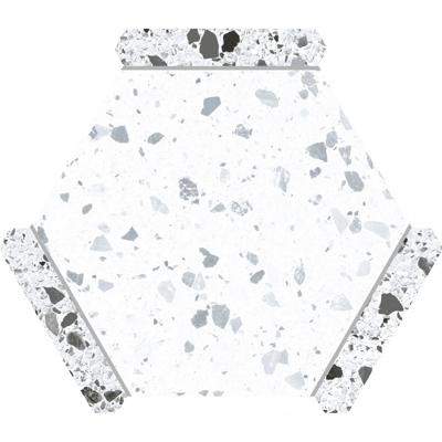 Monopole Avant Hexagon Tegels Maggiore Bianco 22 x 25 CM Porselein