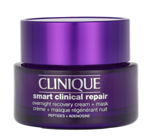 Clinique Smart Clinical Repair Regenerating Night Cream+Mask 50 ml Nacht crème