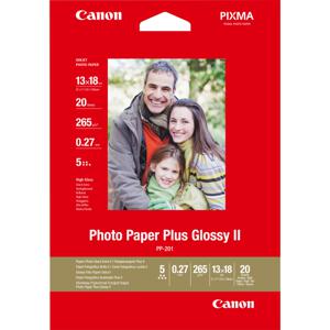 Canon Papier PP-201 13 x 18 cm fotopapier 20 stuks