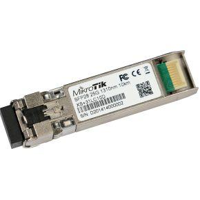 Mikrotik XS+31LC10D netwerk transceiver module Vezel-optiek 25000 Mbit/s SFP28 1310 nm