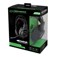 Esperanza EGH7100 Koptelefoon met microfoon Hoofdband Zwart