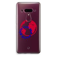 Run The World: HTC U12+ Transparant Hoesje