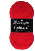 Scheepjes Cotton 8 510 Red