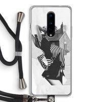 House: OnePlus 8 Transparant Hoesje met koord