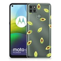 Motorola Moto G9 Power Siliconen Case Avocado - thumbnail