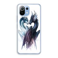 Yin Yang Dragons: Xiaomi Mi 11 Lite Transparant Hoesje