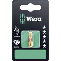 Wera 851/1 BDC SB SiS 05073334001 Kruis-bit PH 3 Gereedschapsstaal Diamant gecoat, Gelegeerd D 6.3 1 stuk(s)