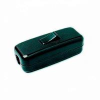 Drukknopschakelaar BF Zwart Plastic