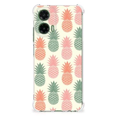 Motorola Moto G35 Beschermhoes Ananas Motorola Moto G35 Beschermhoes Ananas