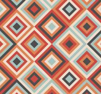 Tribale boho patroon behang woonkamer